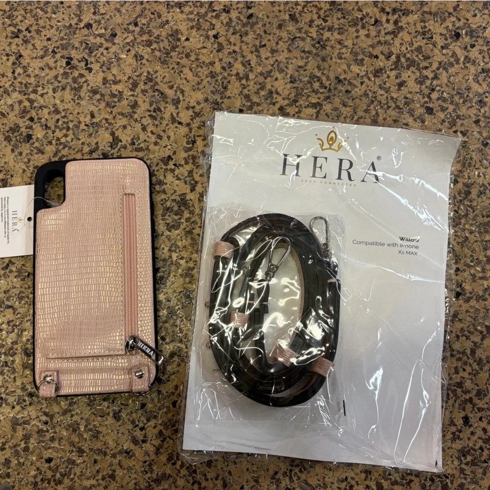 Hera Pink Phone Case with Strap